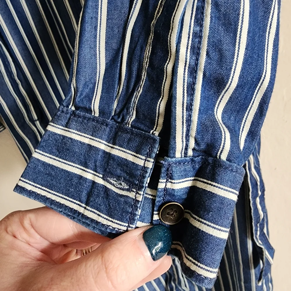 Gap‎ Long Sleeve Striped Dress Small NWT